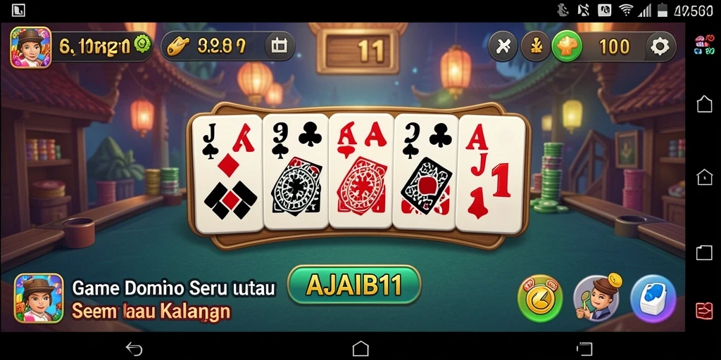 Tampilan gameplay AJAIB11 yang menarik dan dinamis.
