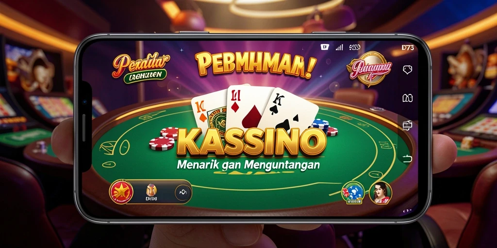 Tampilan gameplay Kasino yang mengasyikkan dan penuh warna.