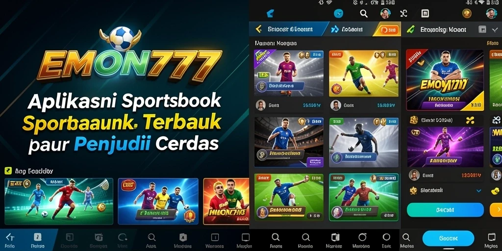 Tampilan gameplay taruhan olahraga yang menarik di EMON777.