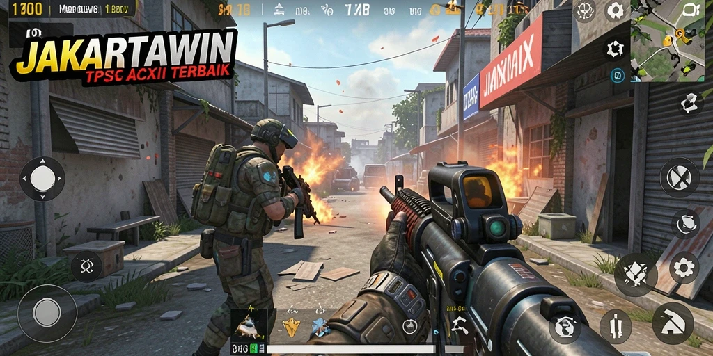 Gameplay JAKARTAWIN yang seru dan mendebarkan.