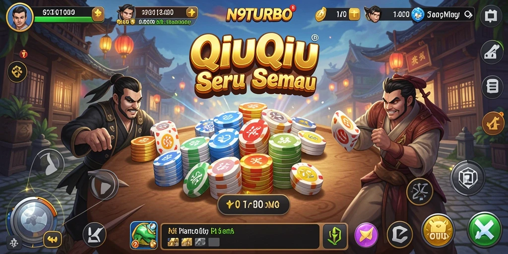 Gameplay seru QiuQiu di N9TURBO dengan fitur modern