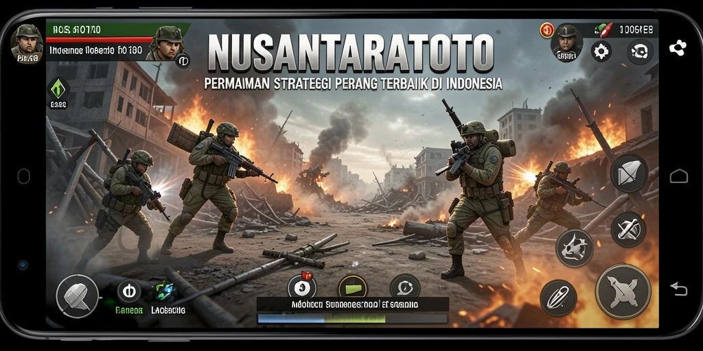 Screenshot gameplay NUSANTARATOTO menampilkan aksi pertarungan seru.