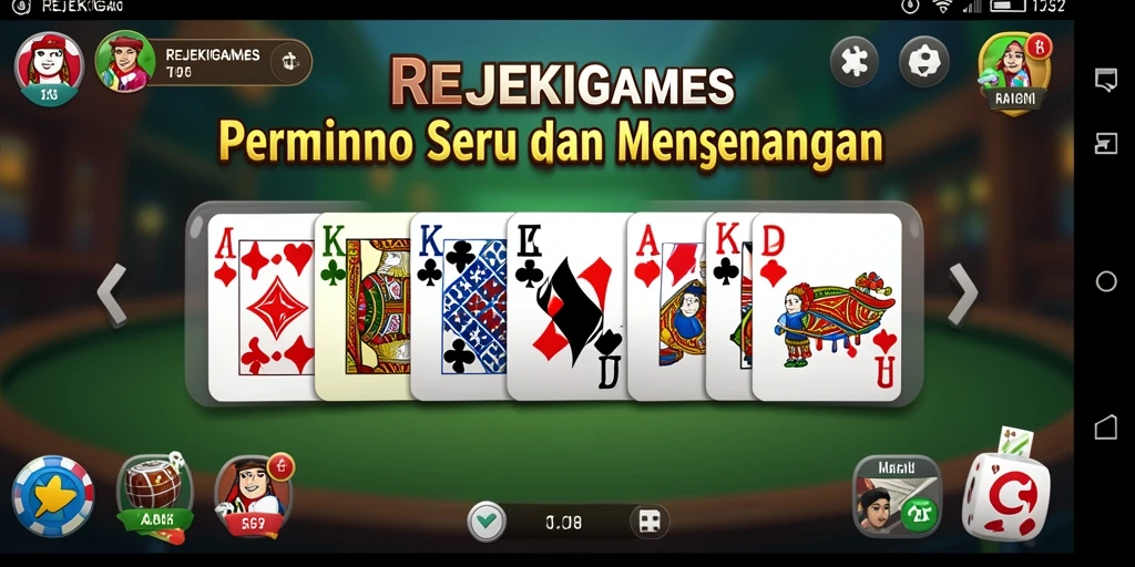 Tangkap momen seru saat bermain REJEKIGAMES di dunia Domino.