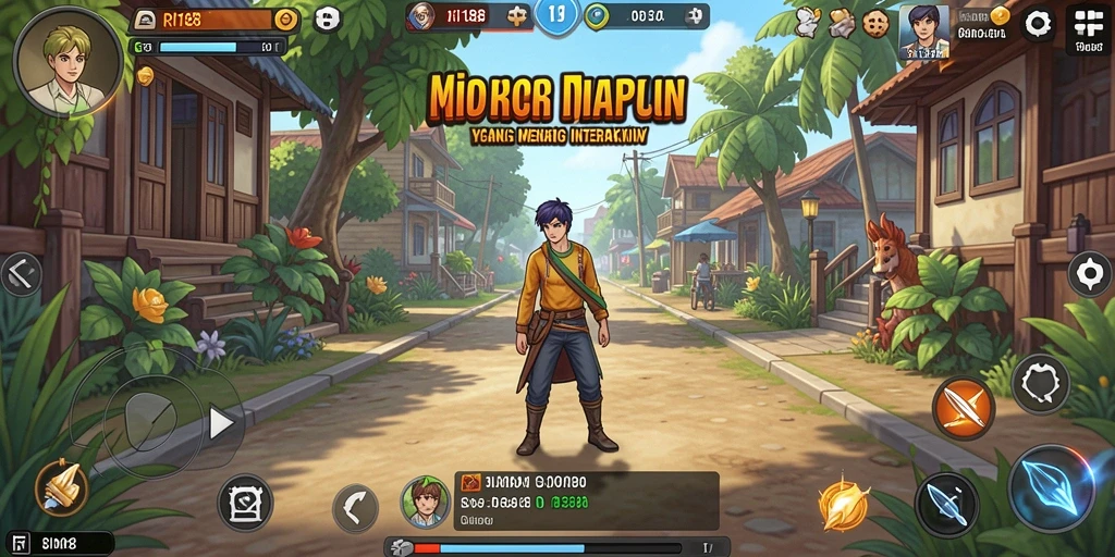 Tampilan gameplay RI188 yang mendebarkan dan penuh warna.