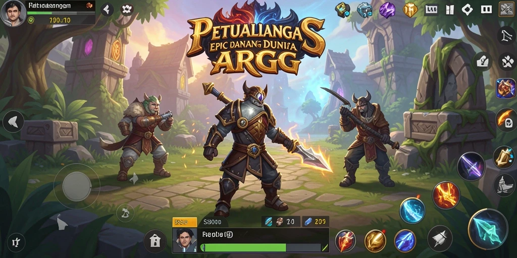 Gameplay S80 yang mendebarkan saat bertempur melawan monster.