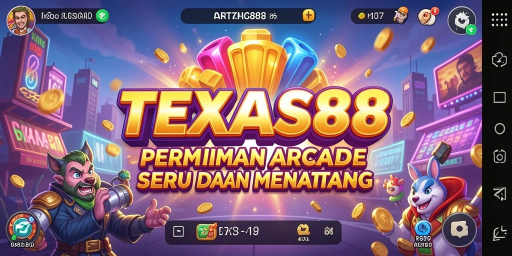 Tampilan gameplay TEXAS88 yang mengasyikkan dan penuh tantangan.